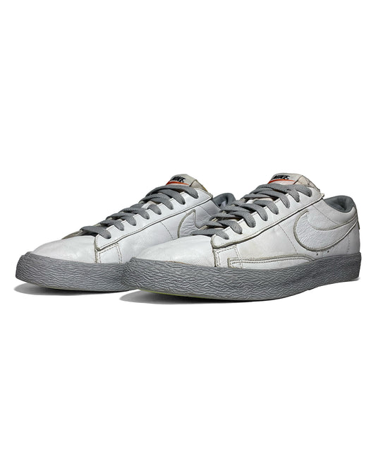 Nike Blazer LOW '77 White Gray Lime Green Sole