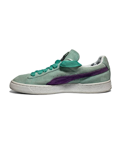 Puma Suede Classic Mint Green & Purple Colorway