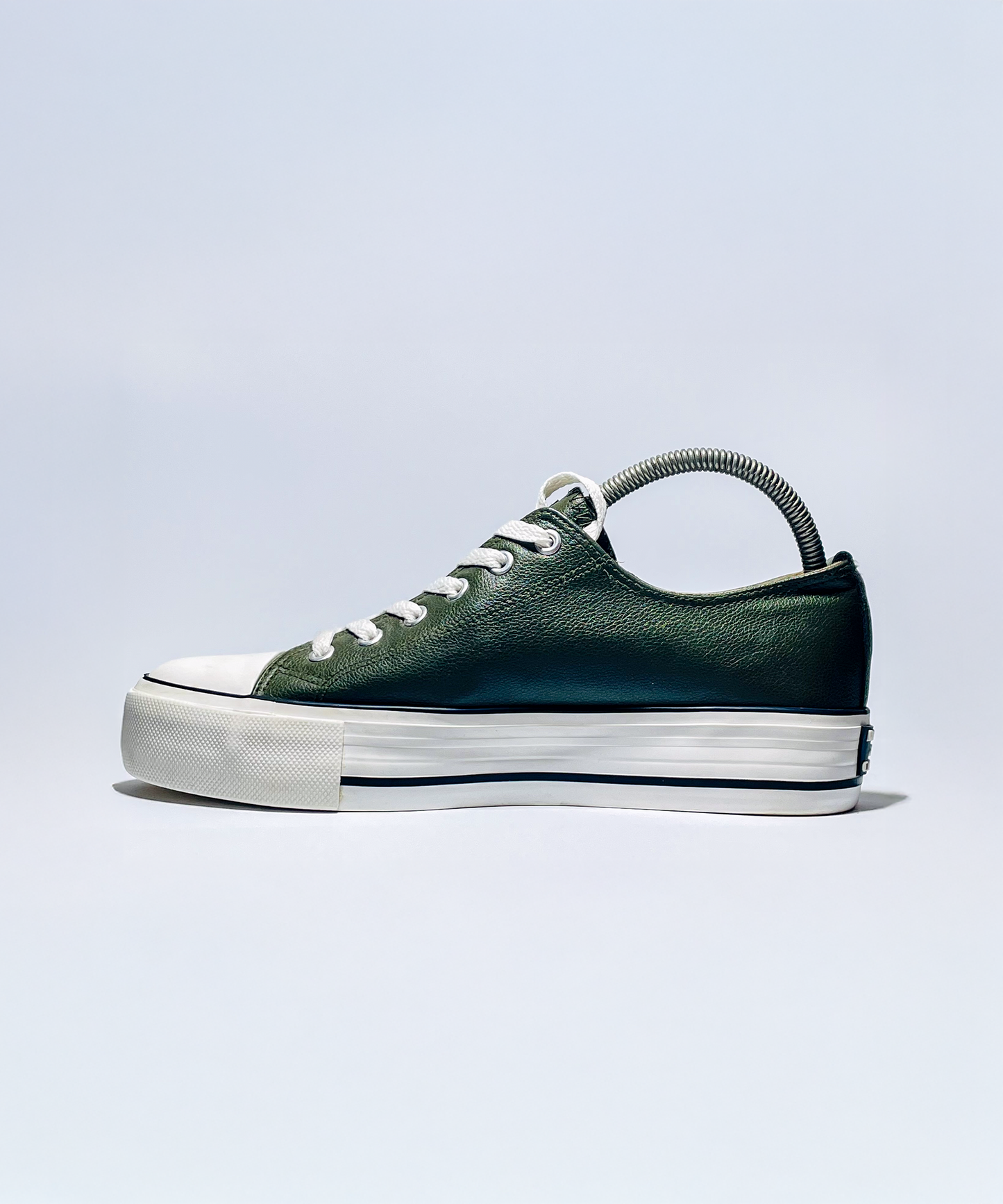 Green & White Rock & Candy Tennis Shoes