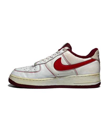 Nike Air Force 1 LOW '07 First Use White Team Red 50th Anniversary
