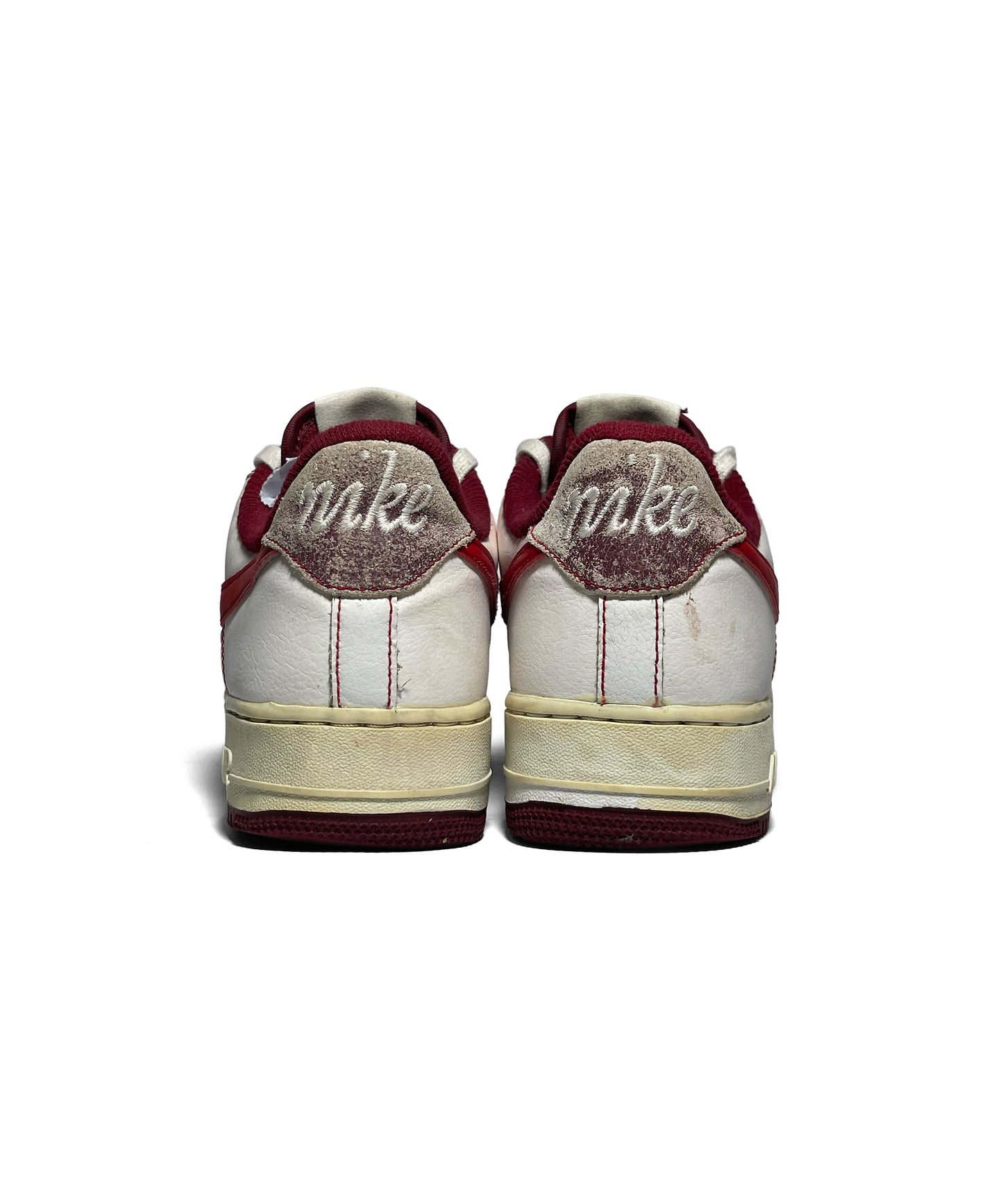 Nike Air Force 1 LOW '07 First Use White Team Red 50th Anniversary