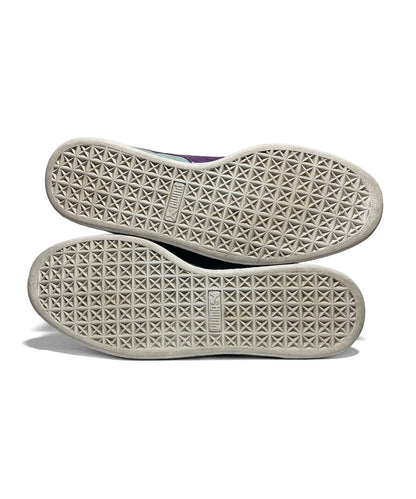 Puma Suede Classic Mint Green & Purple Colorway