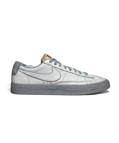 Nike Blazer LOW '77 White Gray Lime Green Sole