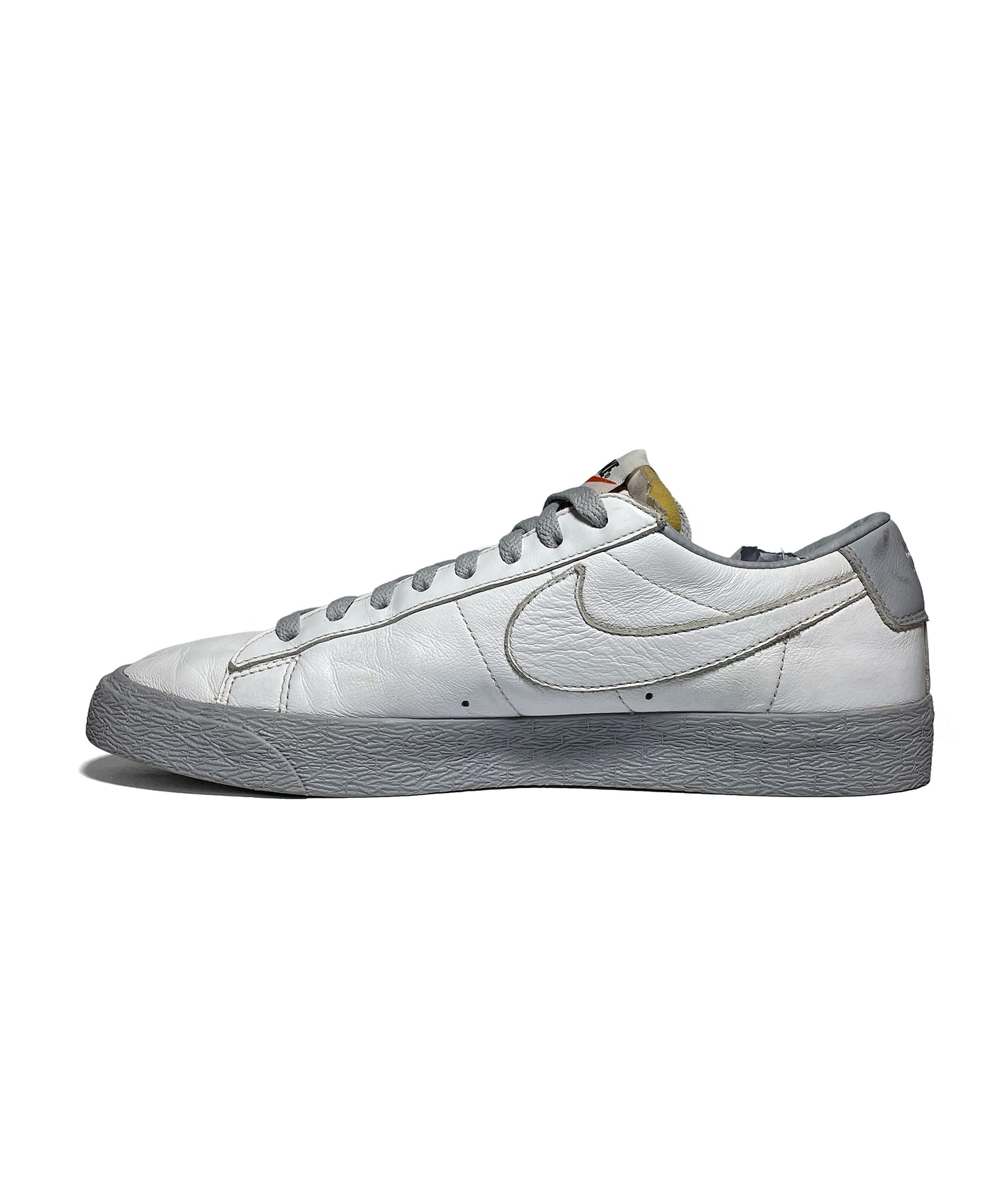 Nike Blazer LOW '77 White Gray Lime Green Sole