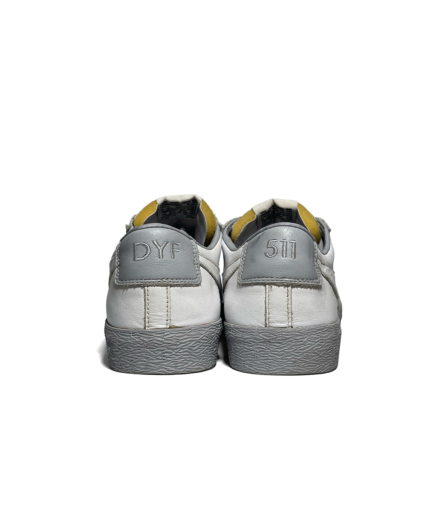 Nike Blazer LOW '77 White Gray Lime Green Sole