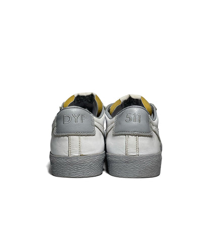 Nike Blazer LOW '77 White Gray Lime Green Sole