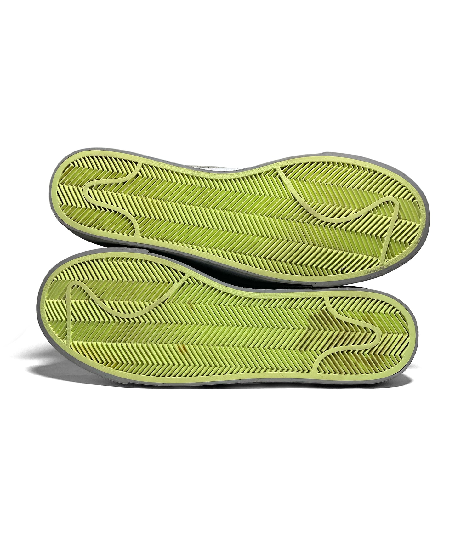 Nike Blazer LOW '77 White Gray Lime Green Sole