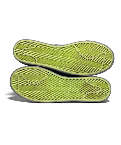 Nike Blazer LOW '77 White Gray Lime Green Sole