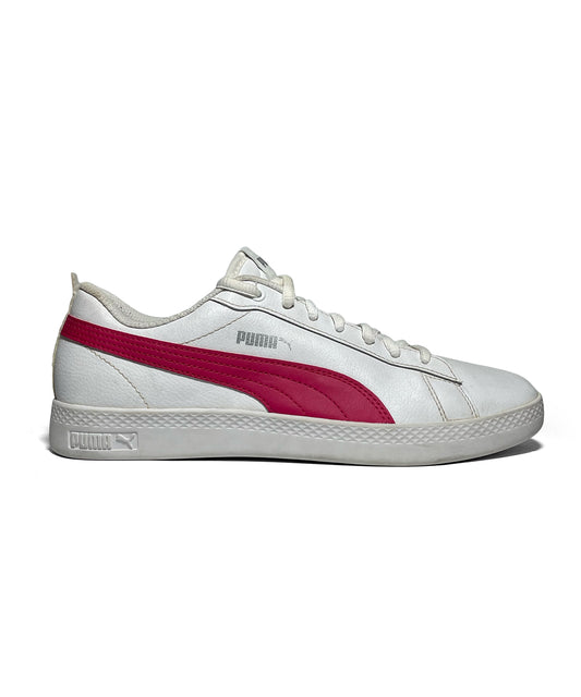 Puma Women Smash White Bright Rose
