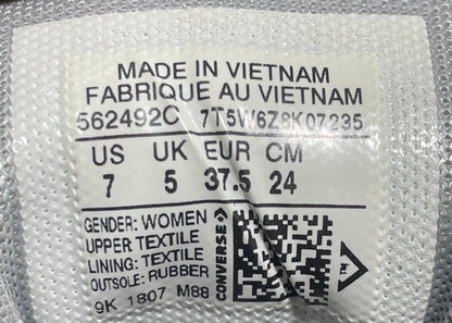 Converse Chuck Taylor All Star Gray Textile High Top